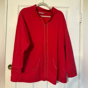 Quacker Factory Red Jacket